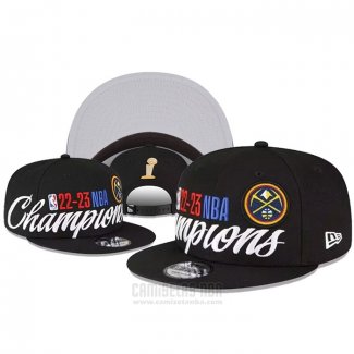 Gorra Denver Nuggets 2023 NBA Champions 9FIFTY Negro