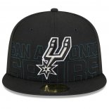 Gorra San Antonio Spurs 2023 NBA Draft 9FIFTY Snapback Negro