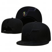 Gorra Utah Jazz Black On Black 9FIFTY Snapback Negro