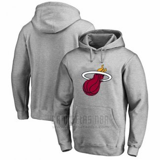 Sudaderas con Capucha Miami Heat Gris2