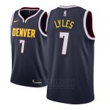 Camiseta Denver Nuggets Trey Lyles #7 Icon 2018-19 Azul