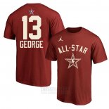 Camiseta Manga Corta All Star 2024 Paul George Rojo