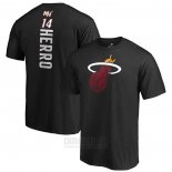 Camiseta Manga Corta Tyler Herro Miami Heat Negro