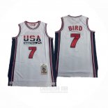 Camiseta USA 1992 Larry Bird #7 Blanco1