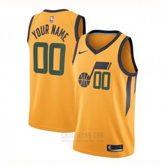 Camiseta Utah Jazz Personalizada Association Amarillo