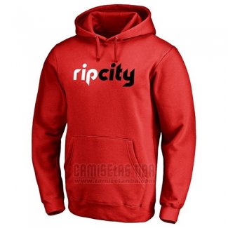 Sudaderas con Capucha Portland Trail Blazers Rojo2