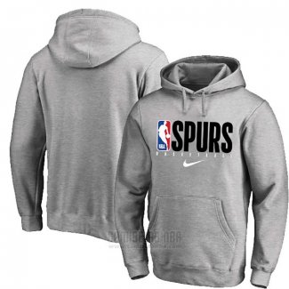 Sudaderas con Capucha San Antonio Spurs 2019-20 Gris