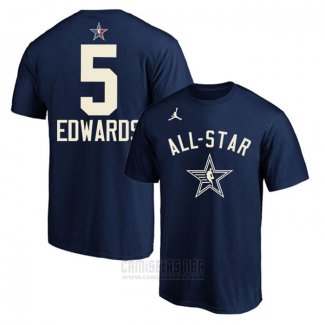 Camiseta Manga Corta All Star 2024 Anthony Edwards Azul