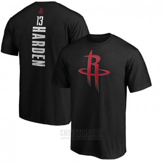 Camiseta Manga Corta James Harde Houston Rockets Negro