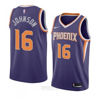 Camiseta Phoenix Suns Tyler Johnson #16 Icon 2018 Violeta