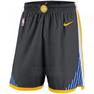 Pantalone Golden State Warriors 2017-18 Gris