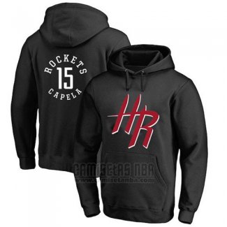 Sudaderas con Capucha Clint Capela Houston Rockets Negro3