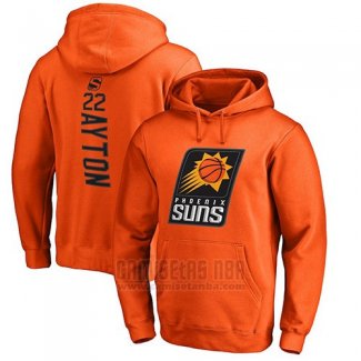 Sudaderas con Capucha Deandre Ayton Phoenix Suns Naranja Ciudad