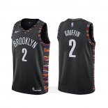 Camiseta Brooklyn Nets Blake Griffin #2 Ciudad Negro