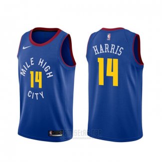 Camiseta Denver Nuggets Gary Harris #14 Statement Azul