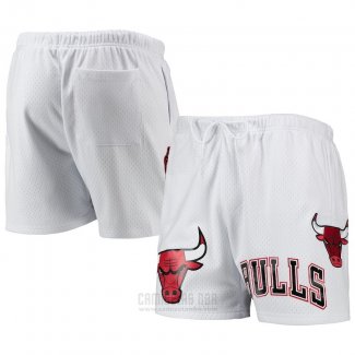 Pantalone Chicago Bulls Pro Standard Mesh Capsule Blanco