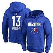 Sudaderas con Capucha All Star 2020 Houston Rockets James Harden Azul