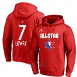 Sudaderas con Capucha All Star 2020 Toronto Raptors Kyle Lowry Rojo