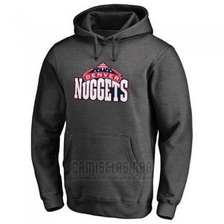 Sudaderas con Capucha Denver Nuggets Gris5