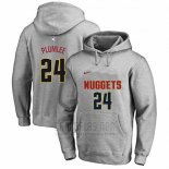 Sudaderas con Capucha Mason Plumlee Denver Nuggets Gris