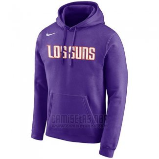 Sudaderas con Capucha Phoenix Suns Violeta Ciudad