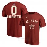 Camiseta Manga Corta All Star 2024 Tyrese Haliburton Rojo