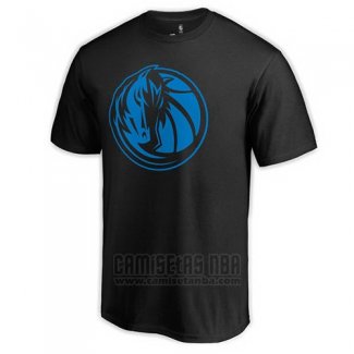 Camiseta Manga Corta Dallas Mavericks Negro2