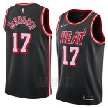 Camiseta Miami Heat Rodney McGruder #17 Classic 2018 Negro