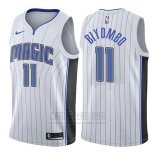 Camiseta Orlando Magic Bismack Biyombo #11 Association 2017-18 Blanco