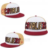 Gorra Cleveland Cavaliers 9FIFTY Blanco Rojo