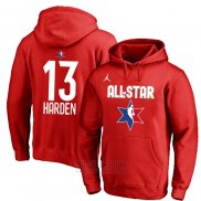 Sudaderas con Capucha All Star 2020 Houston Rockets James Harden Rojo