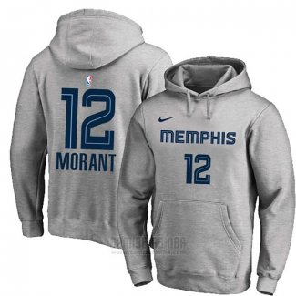 Sudaderas con Capucha Ja Morant Memphis Grizzlies Gris