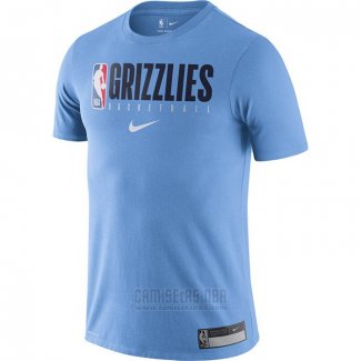 Camiseta Manga Corta Memphis Grizzlies 2019 Azul