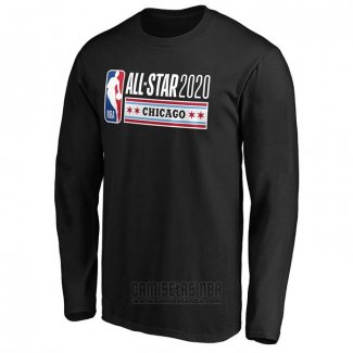 Camiseta Manga Larga All Star 2020 Negro