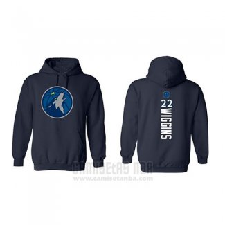 Sudaderas con Capucha Andrew Wiggins Minnesota Timberwolves Azul Marino