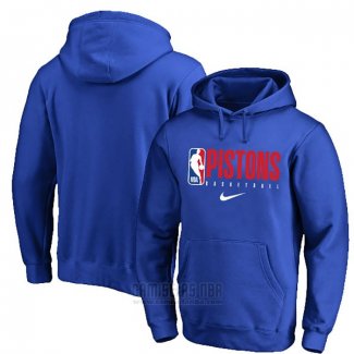 Sudaderas con Capucha Detroit Pistons 2019-20 Azu