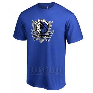 Camiseta Manga Corta Dallas Mavericks Azul3