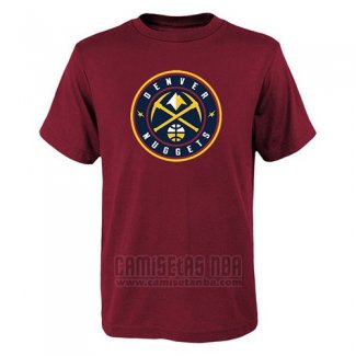 Camiseta Manga Corta Denver Nuggets Rojo4