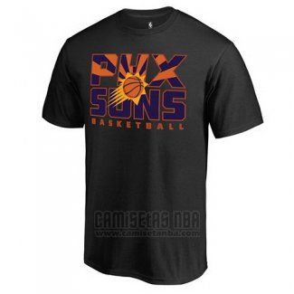 Camiseta Manga Corta Phoenix Suns Negro PHX