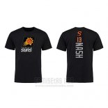 Camiseta Manga Corta Steve Nash Phoenix Suns Negro2