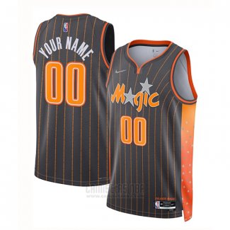 Camiseta Orlando Magic Personalizada Ciudad 2021-22 Marron