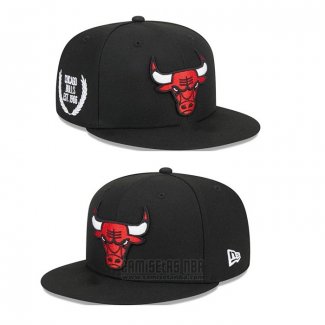 Gorra Chicago Bulls Camo Undervisor Laurels Negro