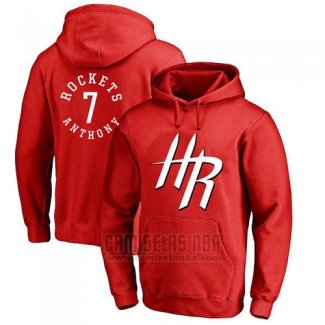 Sudaderas con Capucha Carmelo Anthony Houston Rockets Rojo4