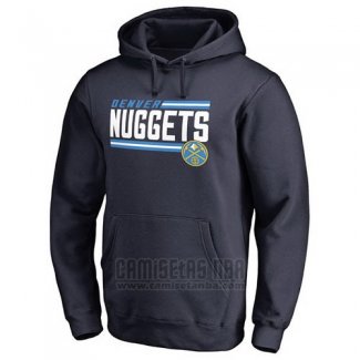 Sudaderas con Capucha Denver Nuggets Azul Marino4