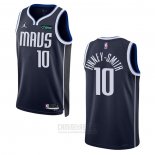 Camiseta Dallas Mavericks Dorian Finney-Smith #10 Statement 2022-23 Azul