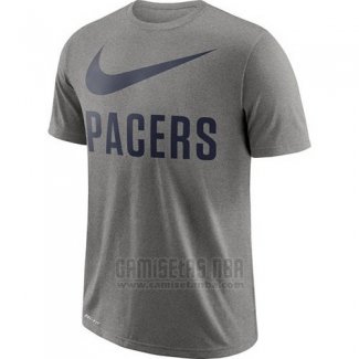 Camiseta Manga Corta Indiana Pacers Gris