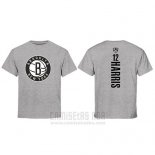 Camiseta Manga Corta Joe Harris Brooklyn Nets Gris