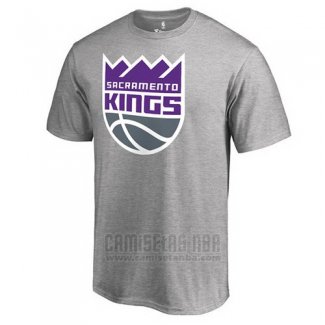 Camiseta Manga Corta Sacramento Kings Gris