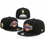 Gorra Los Angeles Lakers Neon Pop 9FIFTY Snapback Negro