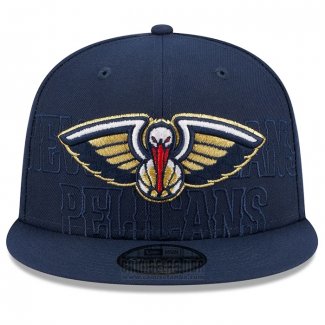 Gorra New Orleans Pelicans 2023 NBA Draft 9FIFTY Snapback Azul